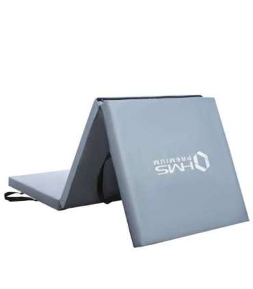 MGS02 гимнастический складной матрас 1800×600 мм серый HMS Premium