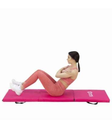 MGS02 гимнастический складной матрас 1800x600MM розовый HMS PREMIUM