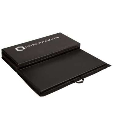 MGS01 гимнастический складной мат 2400x1200 мм чёрный HMS Premium