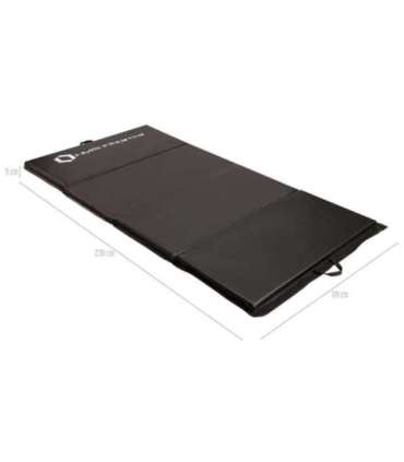 MGS01 гимнастический складной мат 2400x1200 мм чёрный HMS Premium