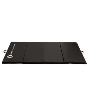 MGS01 гимнастический складной мат 2400x1200 мм чёрный HMS Premium