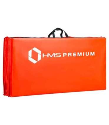 MGS01 гимнастический складной матрас 2400x1200 mm красный HMS Premium