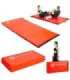 MGS01 гимнастический складной матрас 2400x1200 mm красный HMS Premium