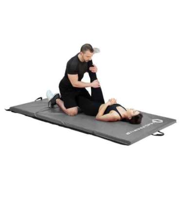 MGS01 гимнастический складной матрас 2400x1200 мм серый HMS Premium