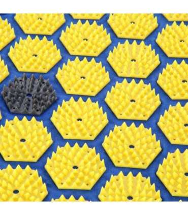 AKM01 тёмно-синий набор для акупрессуры — коврик HMS Premium