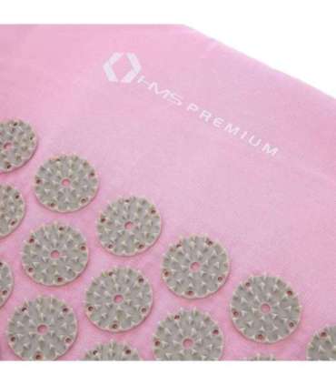 AKM04 розовый комплект для акупрессуры (мат) HMS Premium