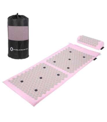AKM04 розовый комплект для акупрессуры (мат) HMS Premium