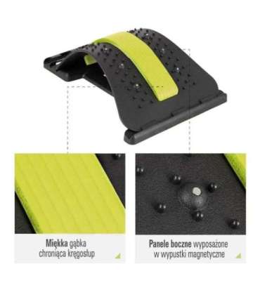 PRP02 зелёный растягиватель для спины с магнитами (HMS)