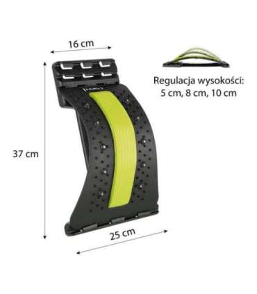 PRP02 зелёный растягиватель для спины с магнитами (HMS)