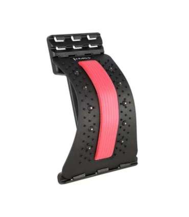 PRP02 красный тренажёр для растяжки спины с магнитами HMS