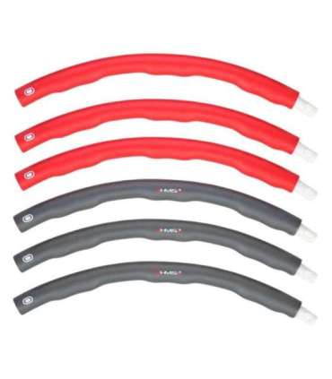 HHP002 красно-серый хула-хуп 100 см HMS