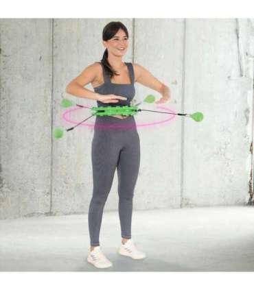 HHW01 зелёный хула-хуп с утяжелением HMS