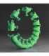 HHW01 зелёный хула-хуп с утяжелением HMS