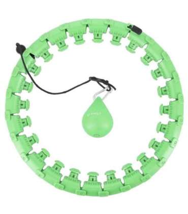 HHW01 зелёный хула-хуп с утяжелением HMS