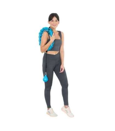 HHW01 синий хула-хуп с утяжелителем HMS