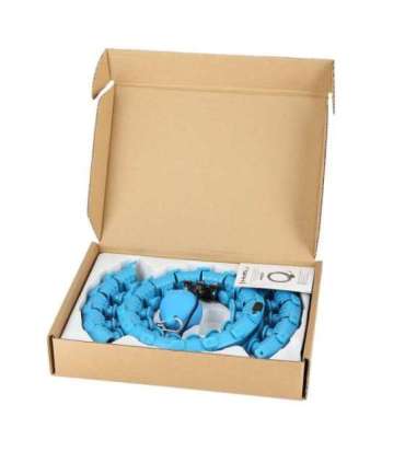 HHW01 синий хула-хуп с утяжелителем HMS