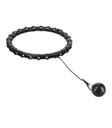 HHW02 HULA HOP BLACK WITH WEIGHT HMS