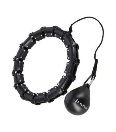 HHW02 HULA HOP BLACK WITH WEIGHT HMS