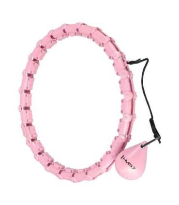 HHW02 HULA HOP LIGHT PINK WITH WEIGHT HMS