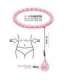 HHW02 HULA HOP LIGHT PINK WITH WEIGHT HMS