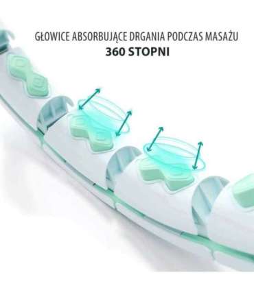 HHW06 зелёный хула-хуп с утяжелителем и счётчиком HMS