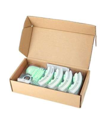 HHW06 зелёный хула-хуп с утяжелителем и счётчиком HMS