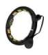 HHM13 NEW HULA HOOP BLACK/GOLD MAGNETIC WITH WEIGHT + COUNTER HMS