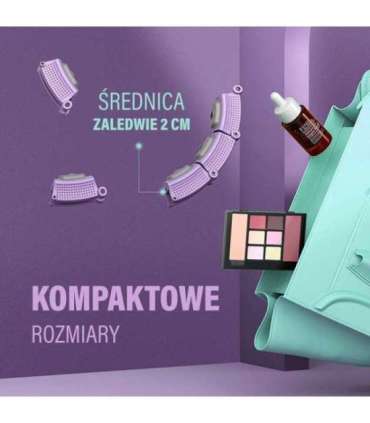 HHM14 хула-хуп — фиолетовый, магнитный, с утяжелением и счётчиком (HMS)