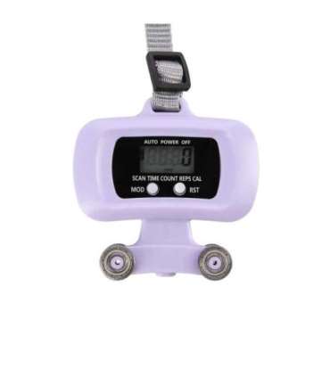 HHM14 хула-хуп — фиолетовый, магнитный, с утяжелением и счётчиком (HMS)