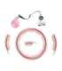 HHM15 розовый магнитный хула-хуп с утяжелением HMS