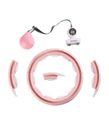 HHM15 розовый магнитный хула-хуп с утяжелением HMS