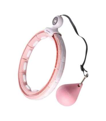 HHM15 розовый магнитный хула-хуп с утяжелением HMS