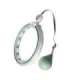 HHM15 HULA HOOP GREEN MAGNETIC WITH WEIGHT HMS