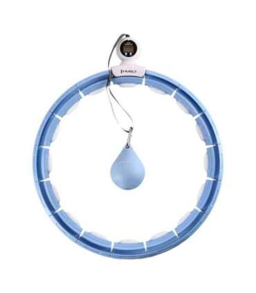 HHM15 магнитный хула-хуп с утяжелителем, синий, HMS