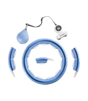 HHM15 магнитный хула-хуп с утяжелителем, синий, HMS