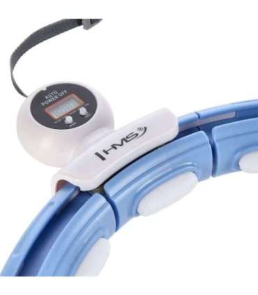 HHM15 магнитный хула-хуп с утяжелителем, синий, HMS