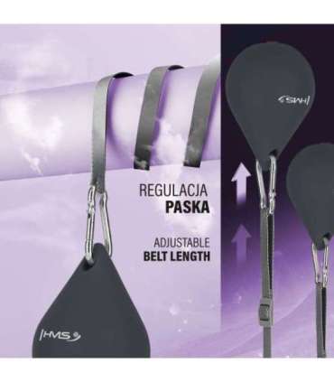 HHM15 черный магнитный хула-хуп с утяжелителем и счетчиком HMS