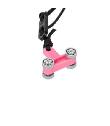 OHA02 хула-хуп розовый с утяжелителем One Fitness