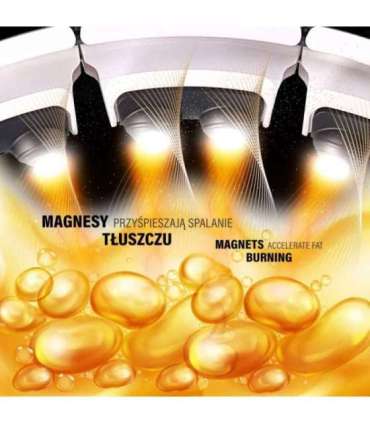 SET HULA HOOP MAGNETIC WHITE HHM16 WITH WEIGHT + COUNTER HMS + WAIST SUPPORT BR163 BLACK