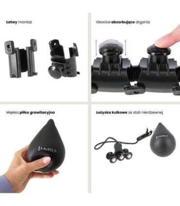 SET HULA HOOP HHW01 BLACK WITH WEIGHT HMS + WAIST SUPPORT BR163 RED