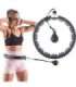 Набор Hula Hoop HHW06, чёрный, с гравитационным мячом и счётчиком HMS + поясная поддержка BR163, красная