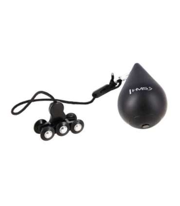 SET HULA HOOP HHW12 BLACK WITH WEIGHT HMS + WAIST SUPPORT BR163 BLACK PLUS SIZE