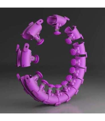 Набор Hula Hoop HHW12, фиолетовый с утяжелителем (HMS) + поддержка талии BR163, чёрная, плюс размер