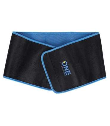 Набор хула-хуп OHA02, розовый, с утяжелителем — One Fitness + пояс для талии BR160