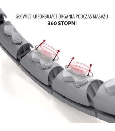 Набор Hula Hoop HHW06 — черный, с гравитационным шаром и счётчиком (HMS) + поддержка талии BR163 — черная, плюс-сайз