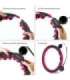 SET HULA HOOP MAGNETIC BLACK/PINK HHM16 WITH WEIGHT + COUNTER HMS + WAIST SUPPORT BR163 BLACK