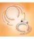 SET HULA HOOP MAGNETIC WHITE/ORANGE HHM21 WITH WEIGHT + COUNTER HMS + SLIMMING BELT BR1313