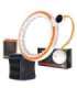 SET HULA HOOP MAGNETIC WHITE/ORANGE HHM21 WITH WEIGHT + COUNTER HMS + SLIMMING BELT BR1313