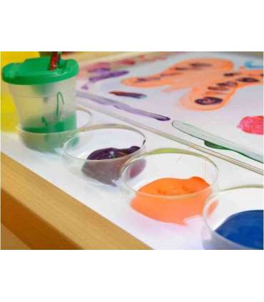 MASTERKIDZ Kwadratowa Taca do Malowania Montessori