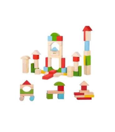 CLASSIC WORLD Деревянные кубики для детей, 50 шт.